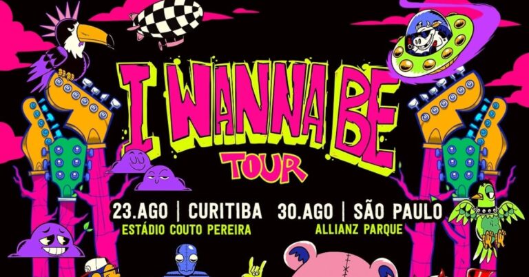 I Wanna Be Tour 2025: confira o line-up completo