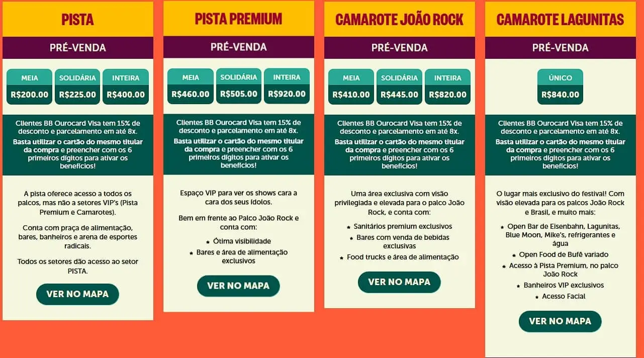 João Rock 2025: pré-venda do lote especial começa hoje